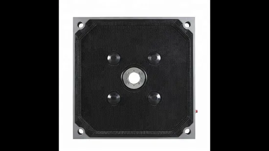 Low Price Rubber Membrane Filter Press Plate Frame